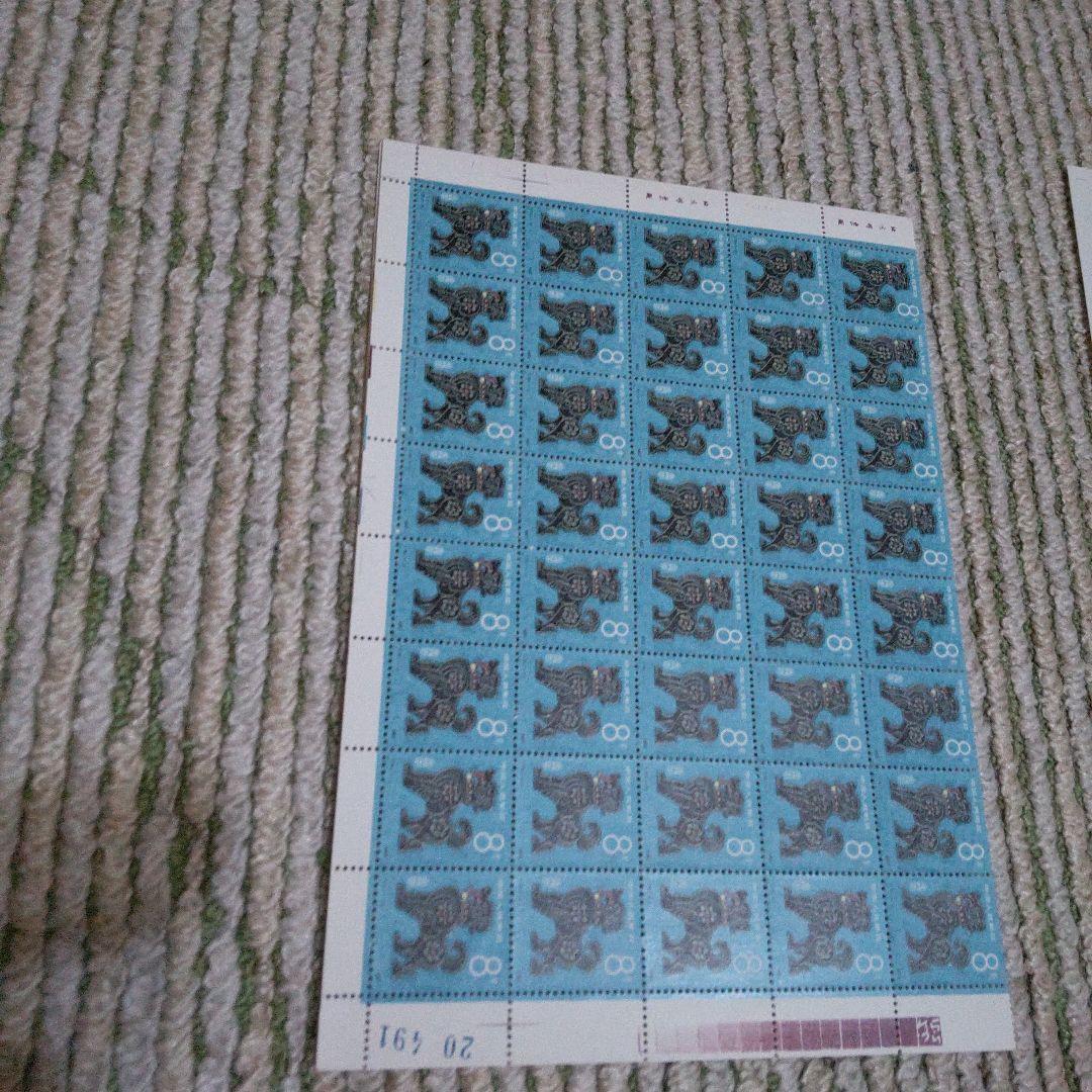 中国人民郵政 大型切手シート セット