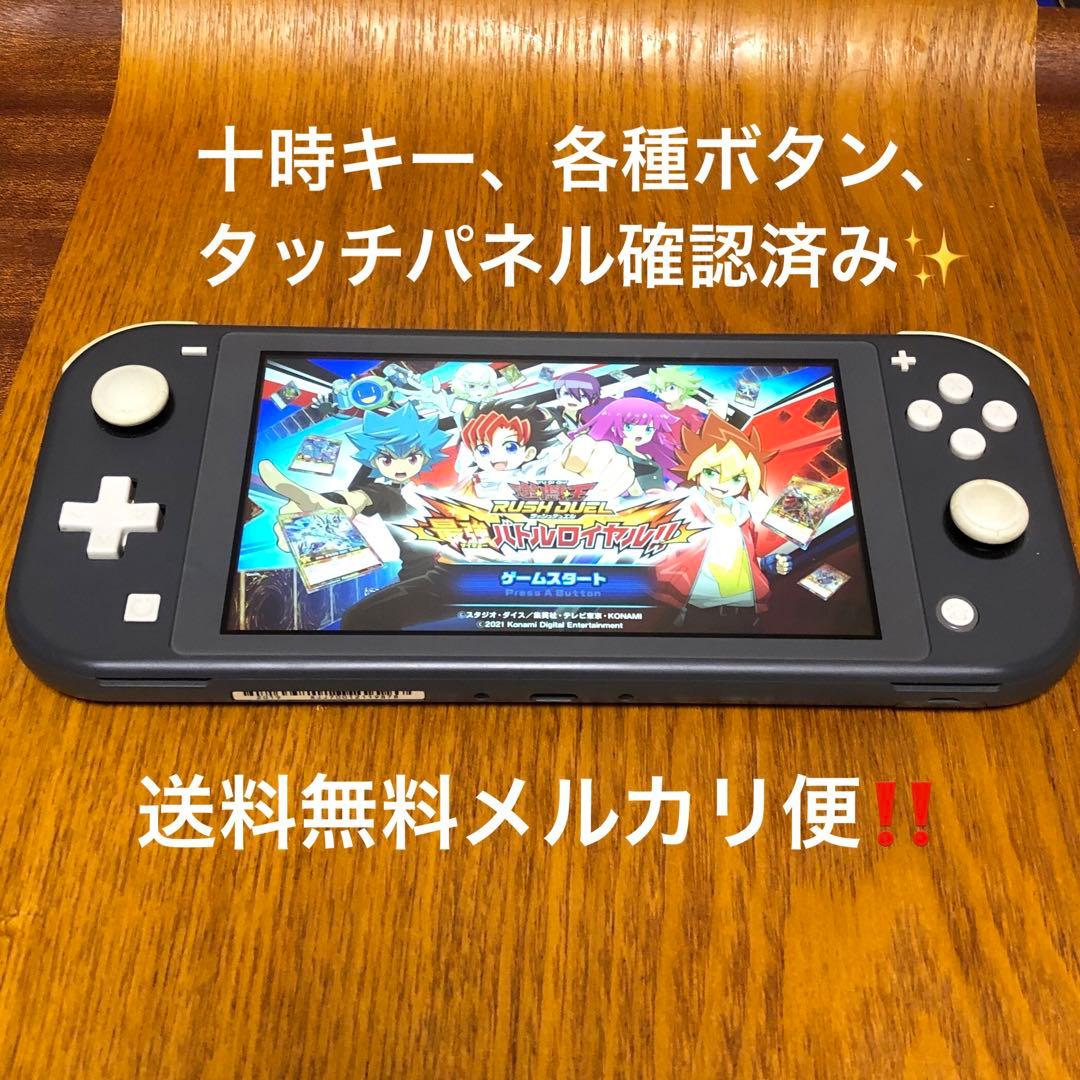 Nintendo Switch Lite グレー 本体　送料無料‼️