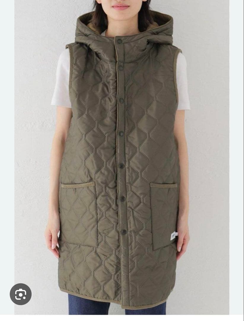 ジャーナルスタンダードラックス　ARMEN フーデットベスト