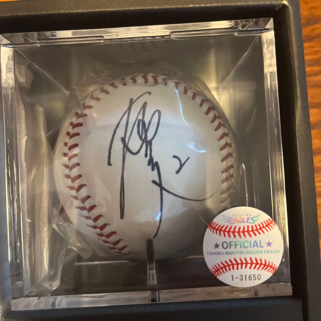 楽天イーグルス　太田光選手　直筆サイン　箱付き