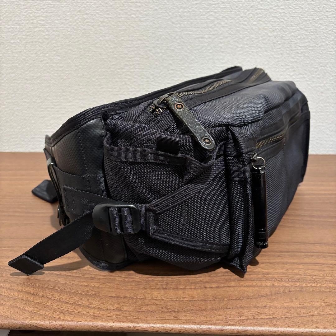 PORTERポーター ヒート ウエストバッグ ボディバッグ L マグライト付き