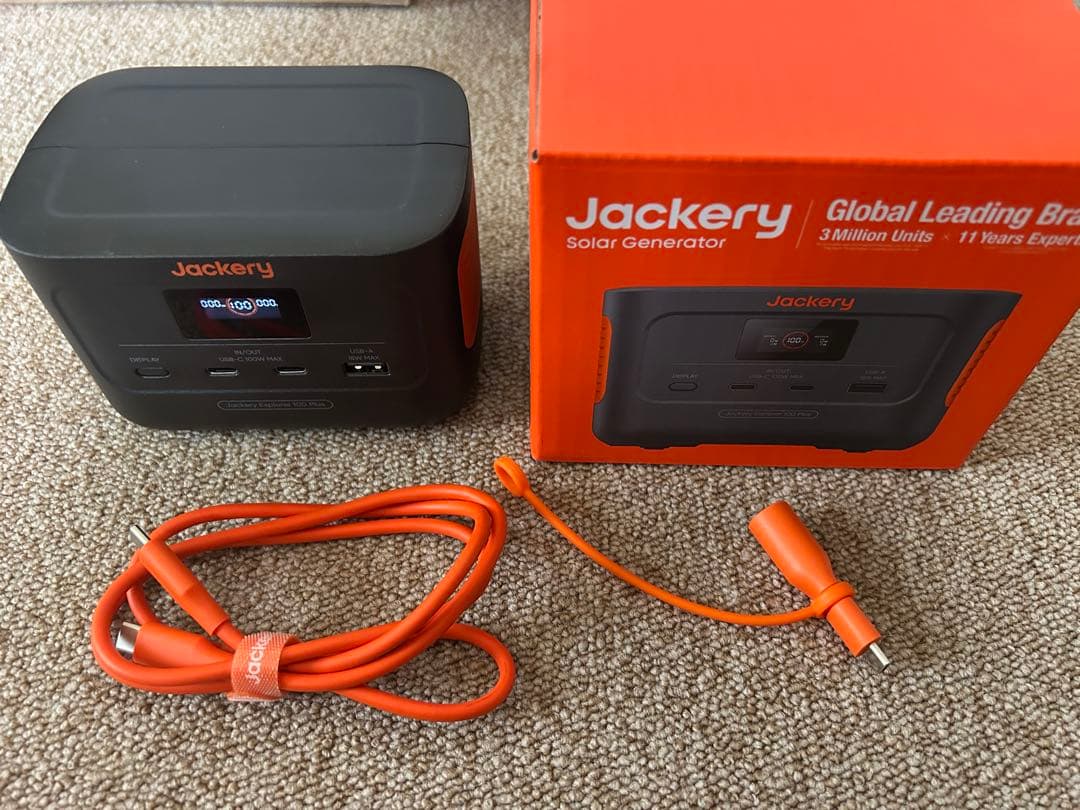 発電機・ポータブル電源 Jackery Explorer 100 Plus