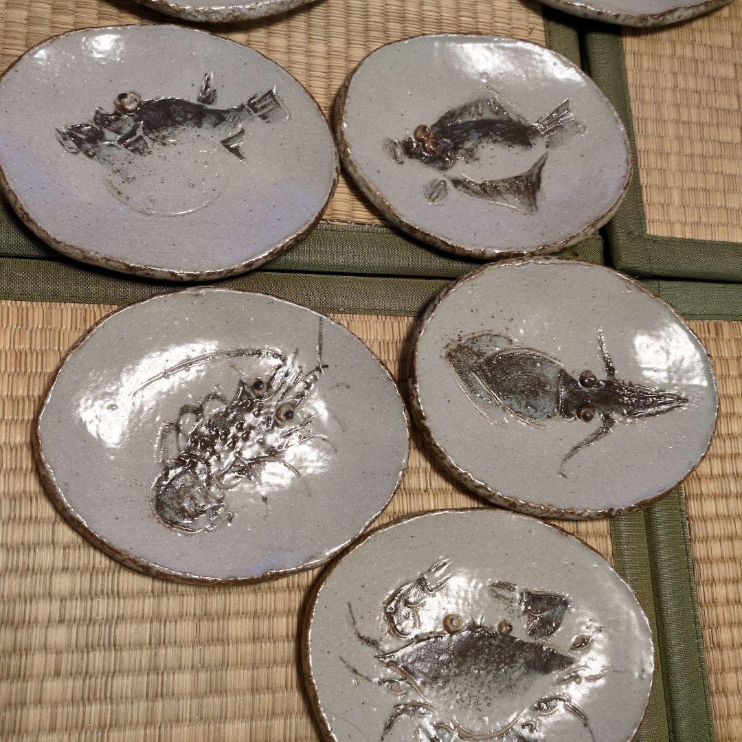 市川清鱗　九谷焼セット　26点