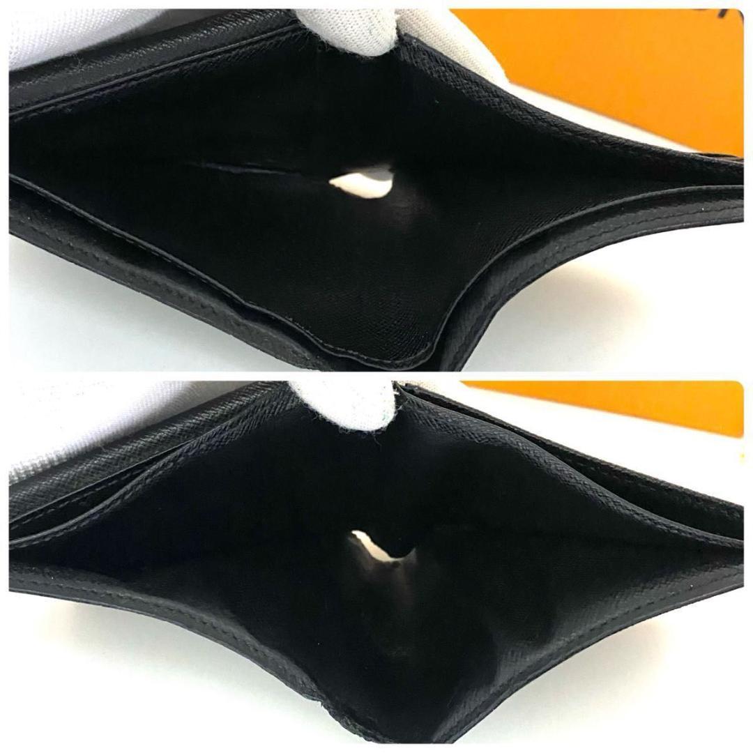 ルイ ヴィトン◎ポルトフォイユ マルコ ダミエ グラフィット 二つ折り ブラック