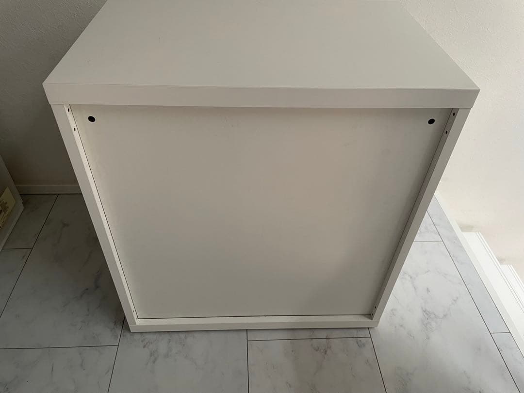 IKEA ベストー　プッシュオープン引き出し2段キャビネット収納　子ども部屋