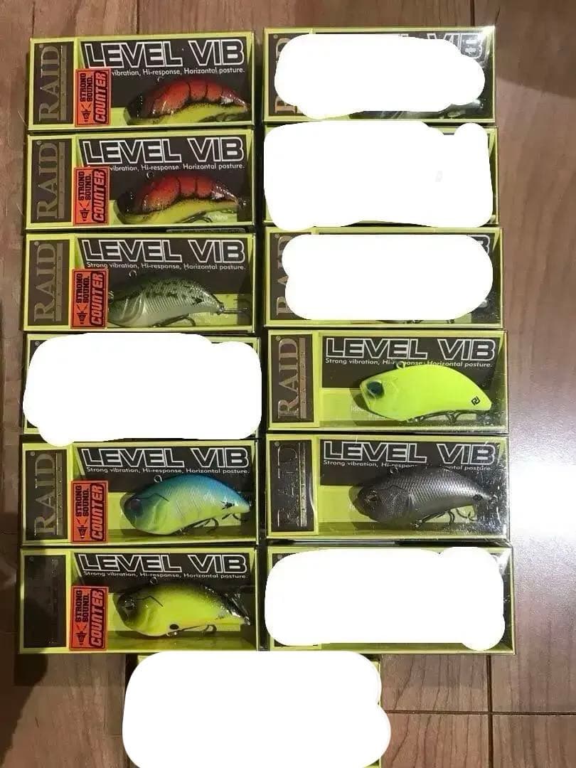 レイドジャパン　レベルバイブ　セット