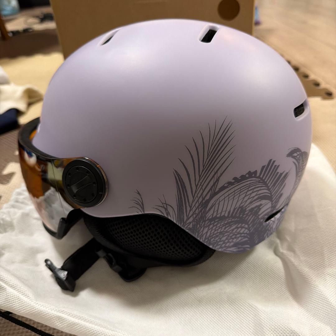 SALOMON ヘルメット ラベンダー