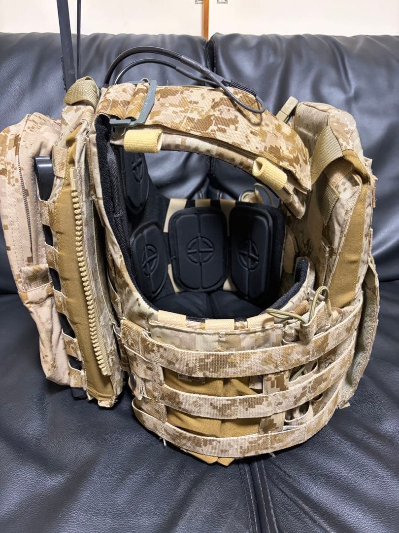 実物生地 SEMAPO NCPC AOR1 プレートキャリア AVS