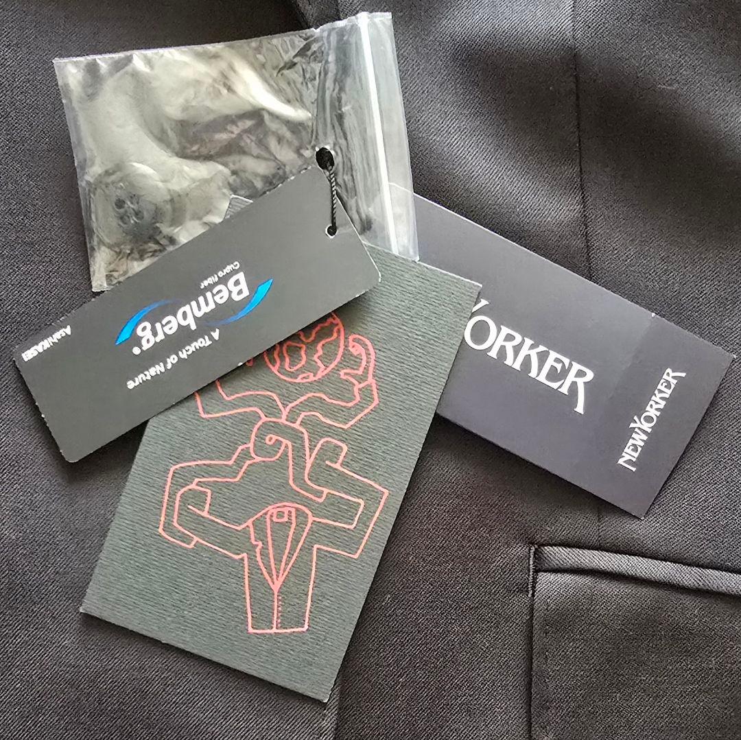 ニューヨーカー NEWYORKER レディース パンツスーツ 黒 新品 タグ付き