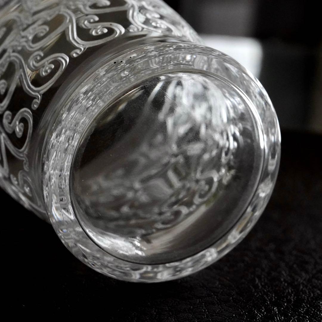 静謐なる曲線美オールドバカラ ローハンモデル《グヴュ》タンブラー グラス B