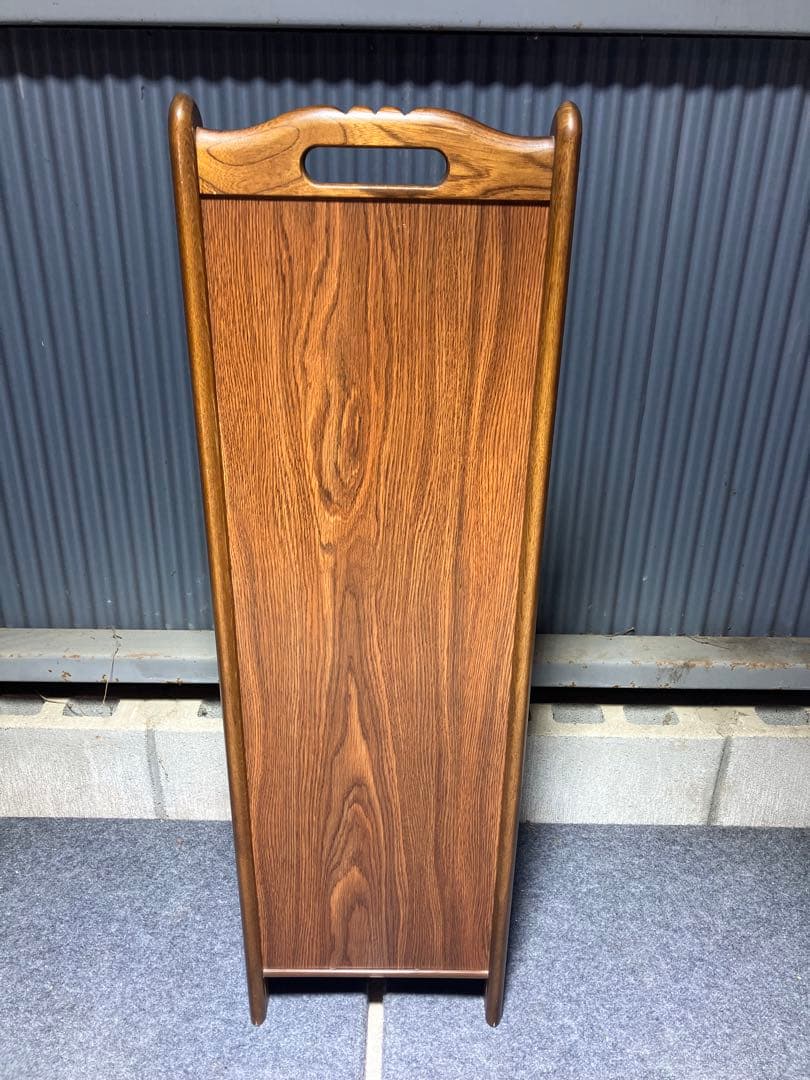 カリモク家具　スリッパラック　中古品　美品