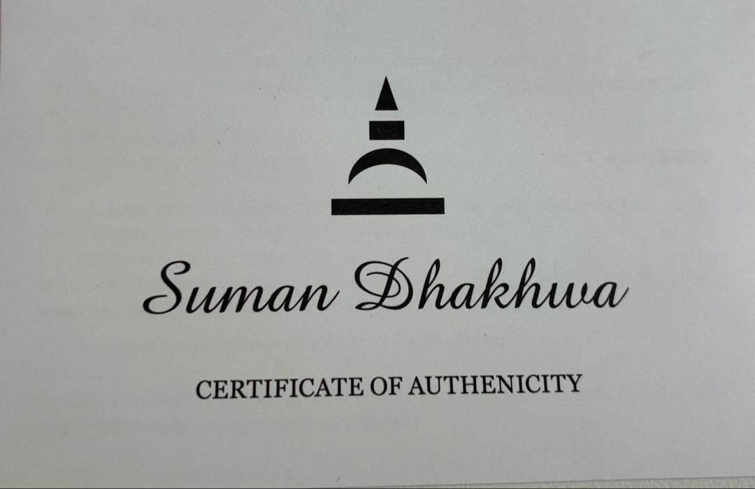 Suman Dhakhwa シルバー 結び目デザイン チェーンブレスレット