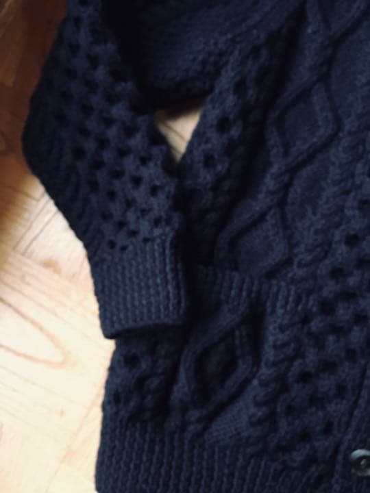 INVERALLAN / 6A ショールカラー カーディガン