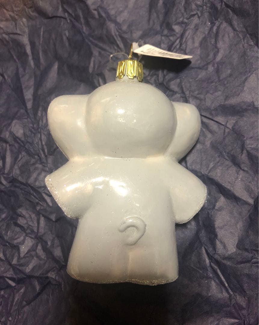 ガラスオーナメント エレファント                  新品未使用‼️