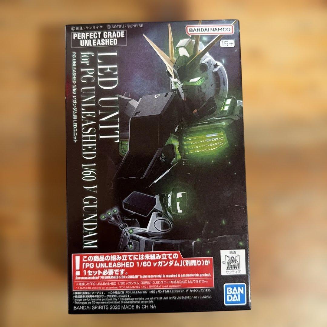 PG UNLEASHED 1/60 V GUNDAM LEDユニット新品未開封品