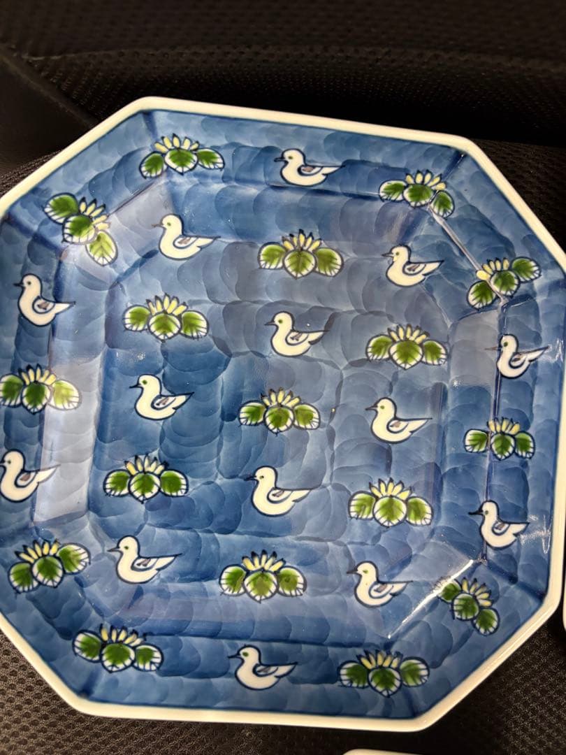 有田焼 源右衛門窯 角皿3点