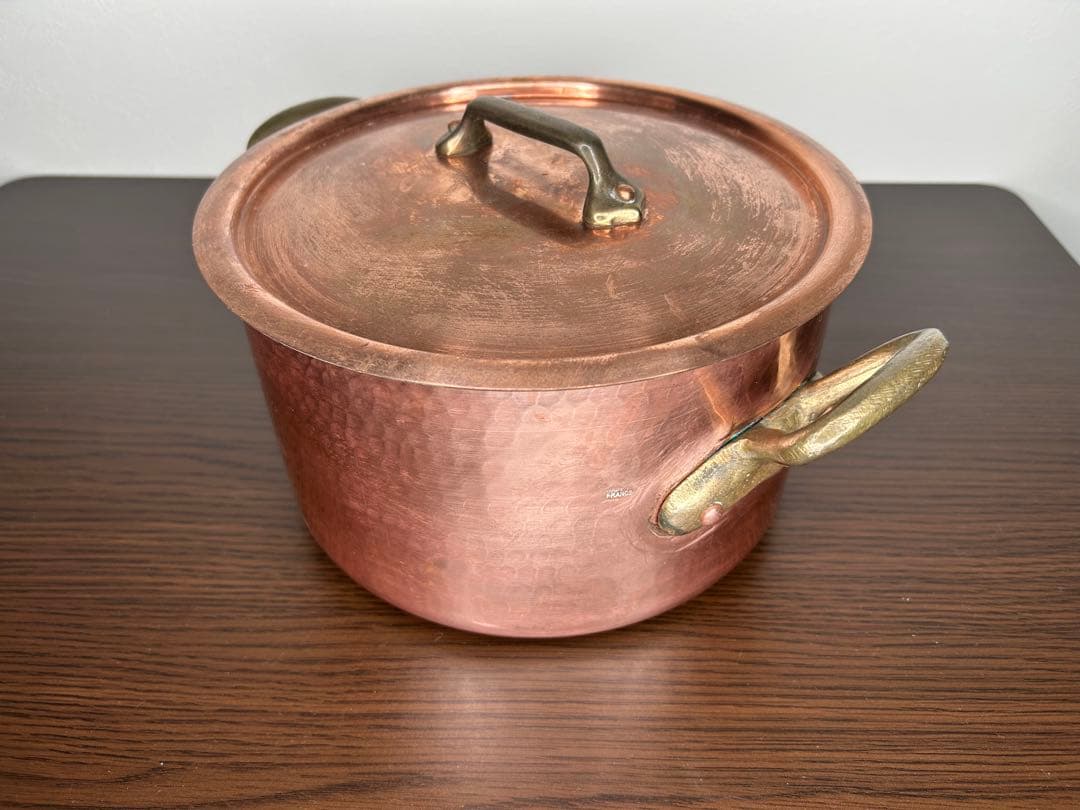 Mauviel 銅鍋　半寸胴　24cm