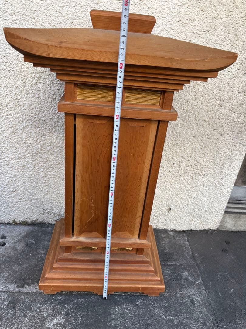 厨子　大きい　仏像入れ