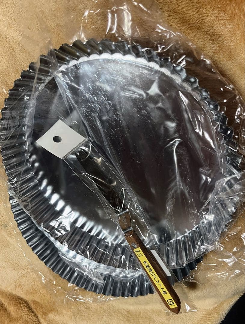 Xmas価格タルト型 6個 +タルトローラー パレット8点セット*バラ売り不可