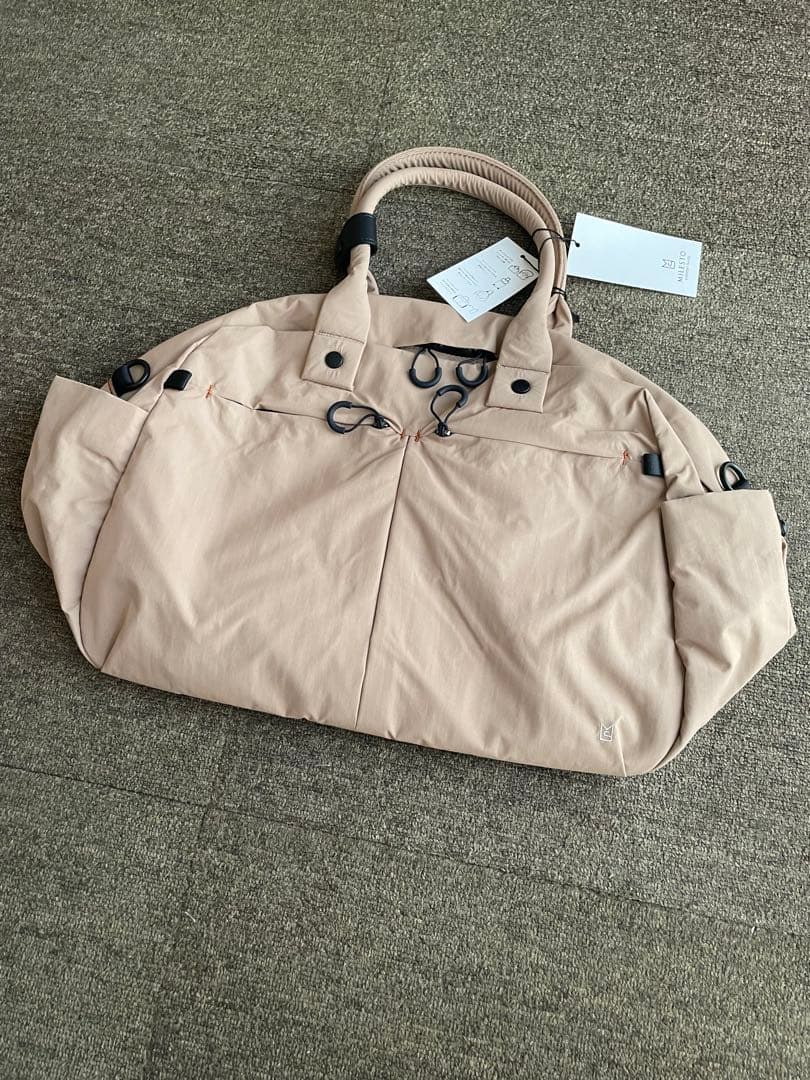 BRUNO MILESTO ミレスト TROT ダッフルバッグ ベージュ 旅行
