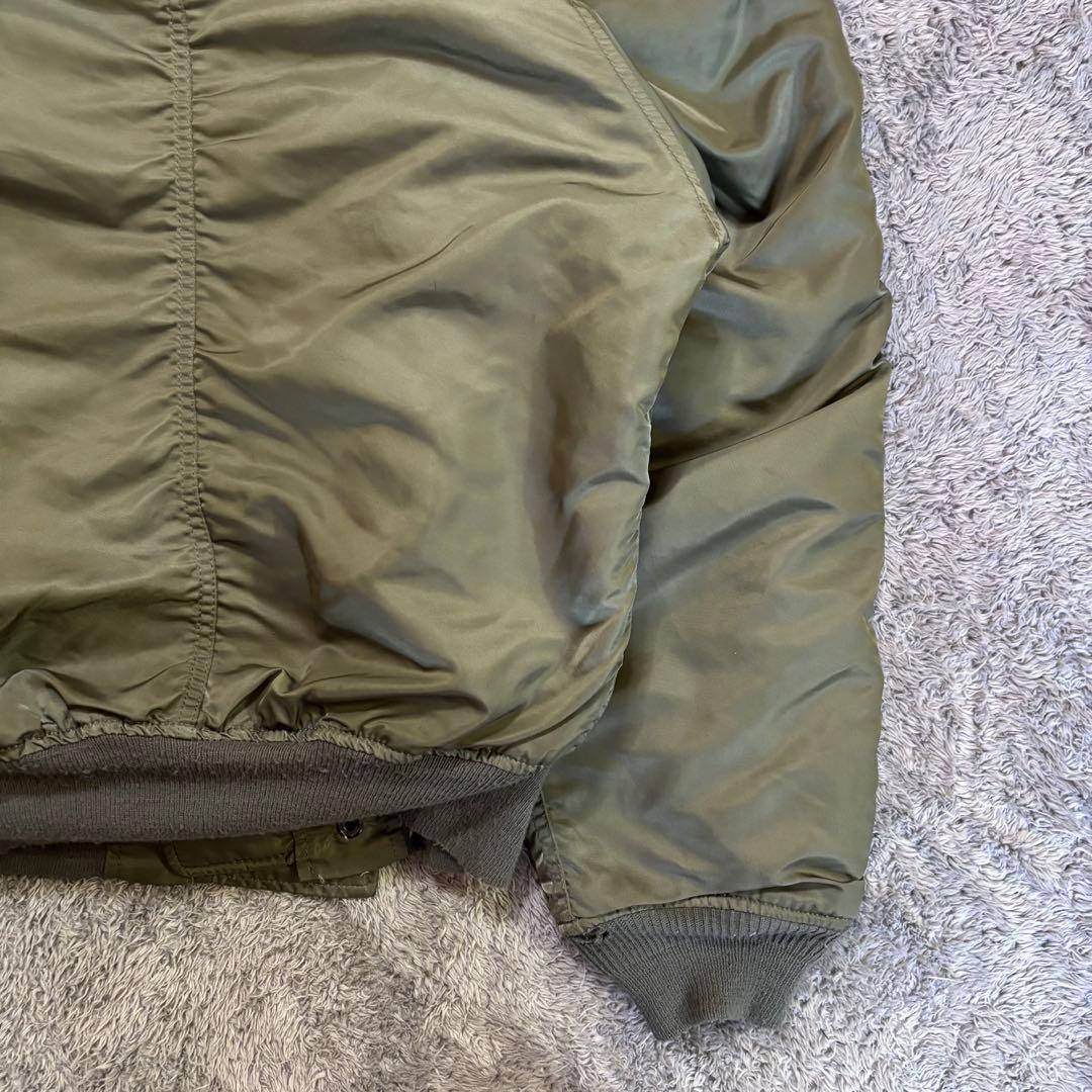 【70s~80s】USA製ALPHA N2B(M) IDEAL zip白黒タグ