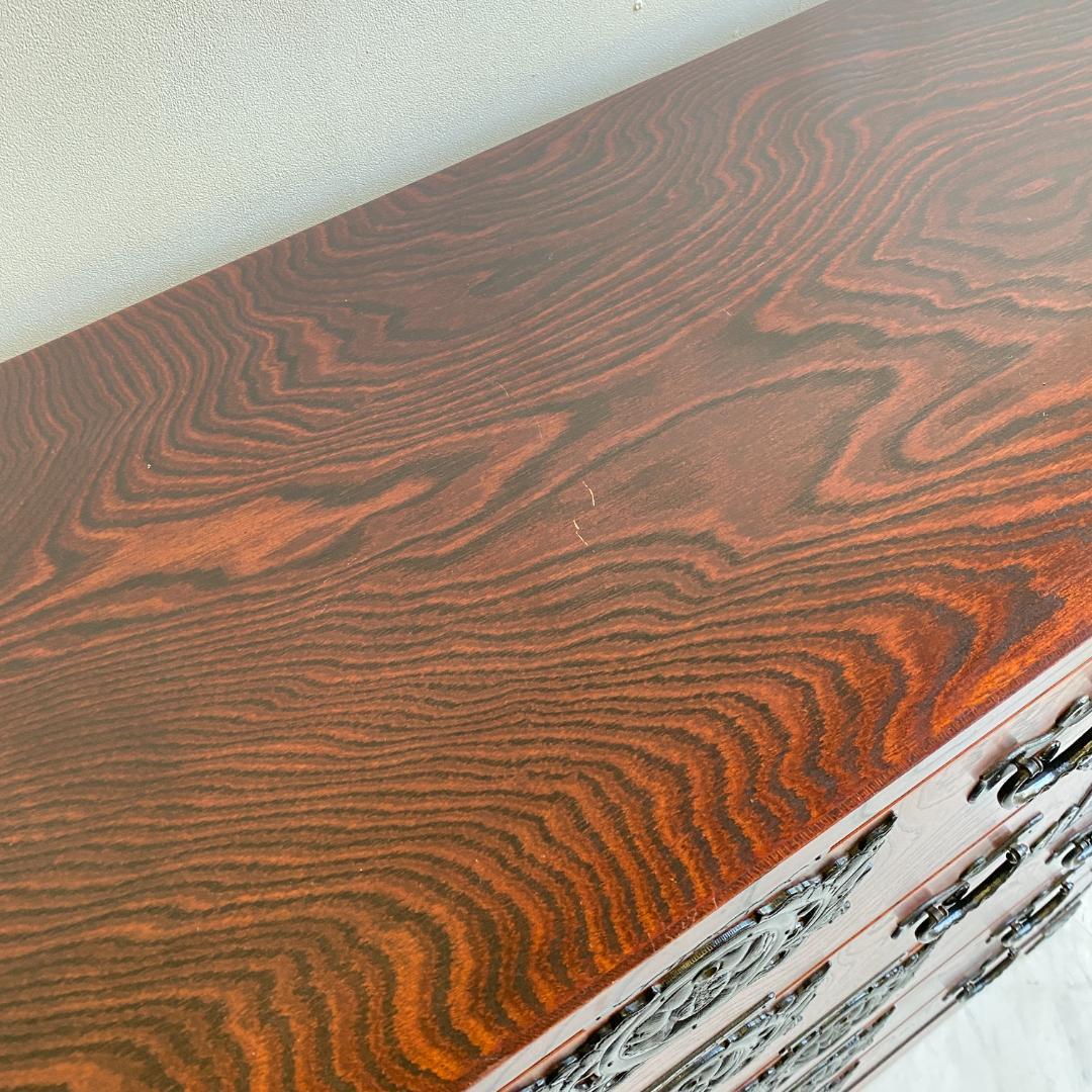 岩谷堂箪笥 チェスト 民芸家具 検査済証付き 和箪笥 民芸タンス 中古