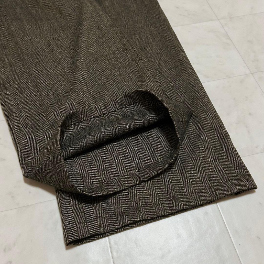 美品✨CLANE オールインワン ドッキング ワイドパンツ ウール混