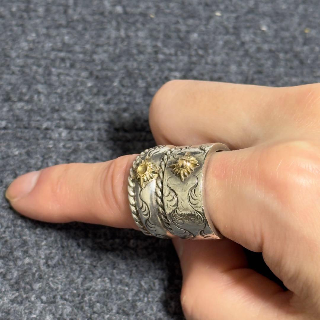 ARIZONA FREEDOM アリゾナフリーダム SV925 K18 唐草太陽