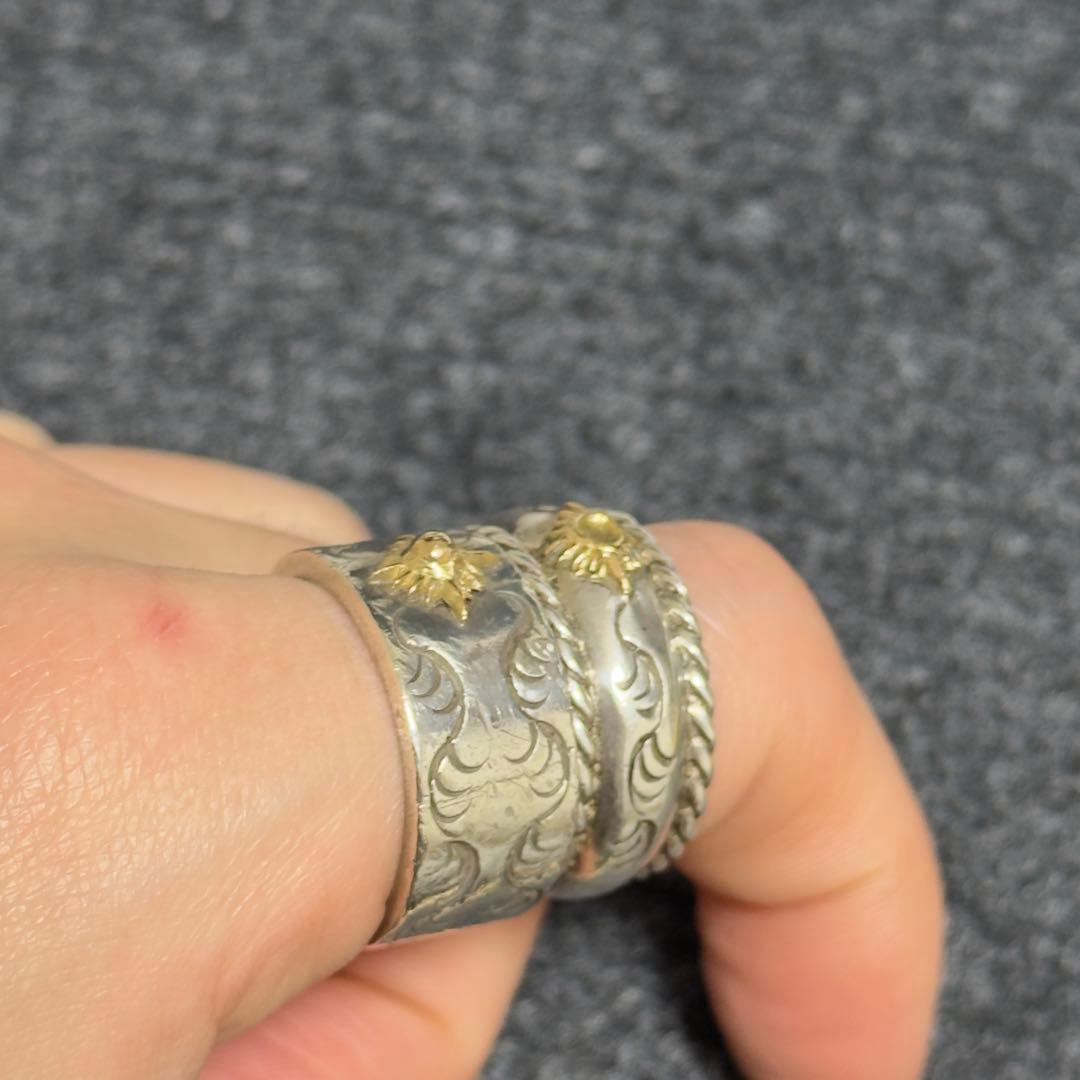 ARIZONA FREEDOM アリゾナフリーダム SV925 K18 唐草太陽