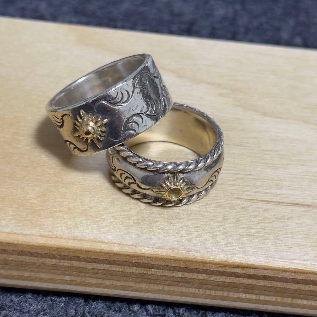 ARIZONA FREEDOM アリゾナフリーダム SV925 K18 唐草太陽