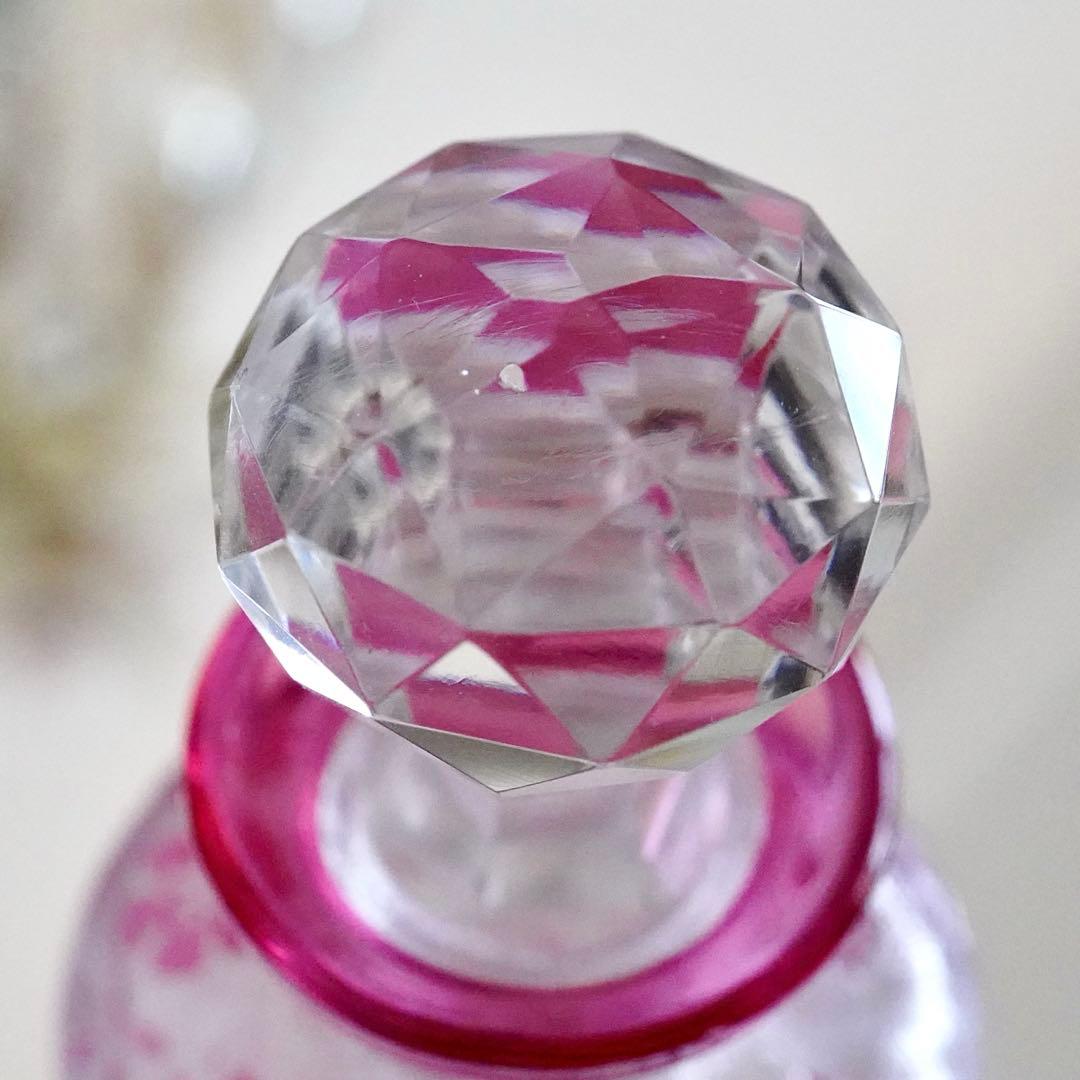 希少★美品★オールドバカラ★エグランティエ★野ばら 香水瓶 S オリジナルセット