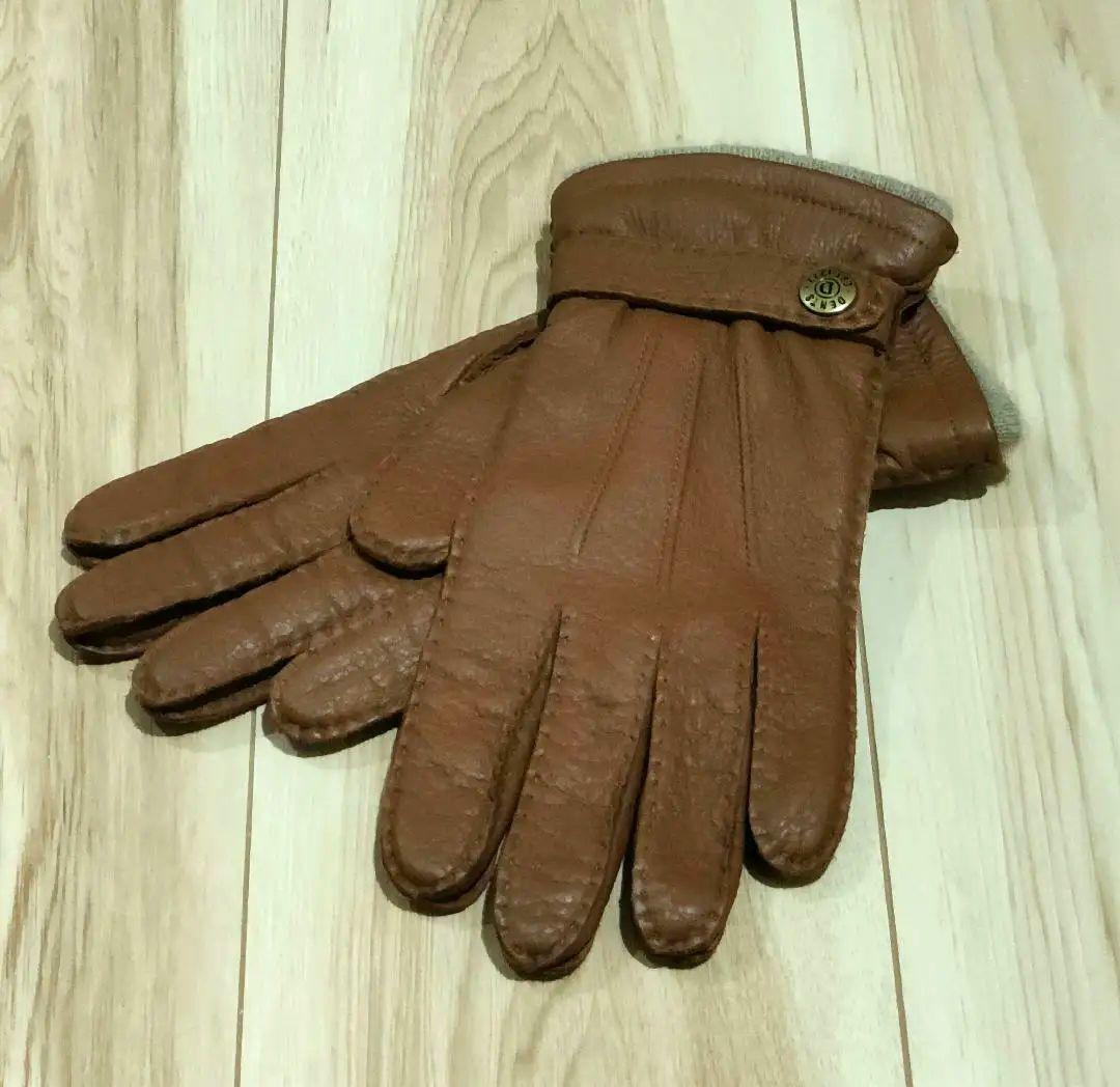 DENTS デンツ 手袋 グローブ ブラウン サイズ8