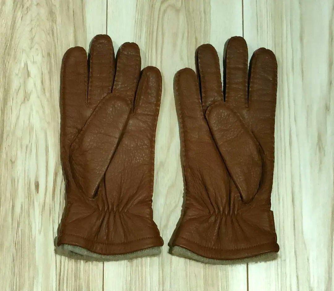 DENTS デンツ 手袋 グローブ ブラウン サイズ8