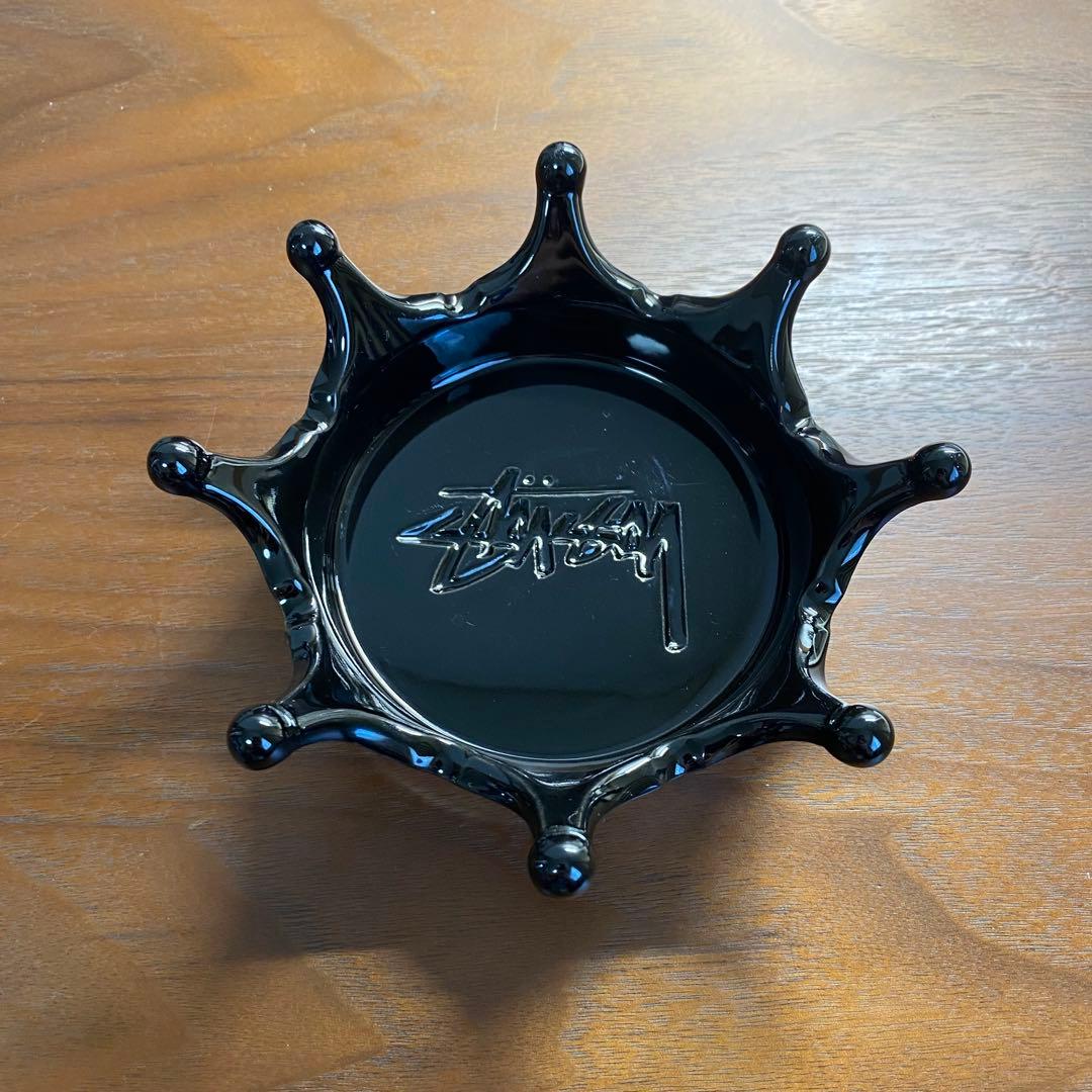 STUSSY CROWN ASHTRAY クラウン アッシュトレイ 陶器性
