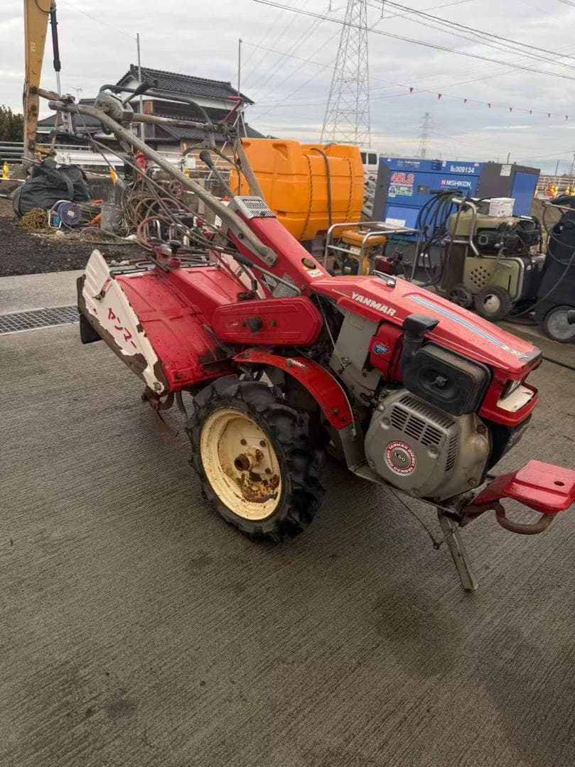 【福岡県みやま市】ヤンマー　ディーゼルエンジン耕運機　YTA500S　セル付き