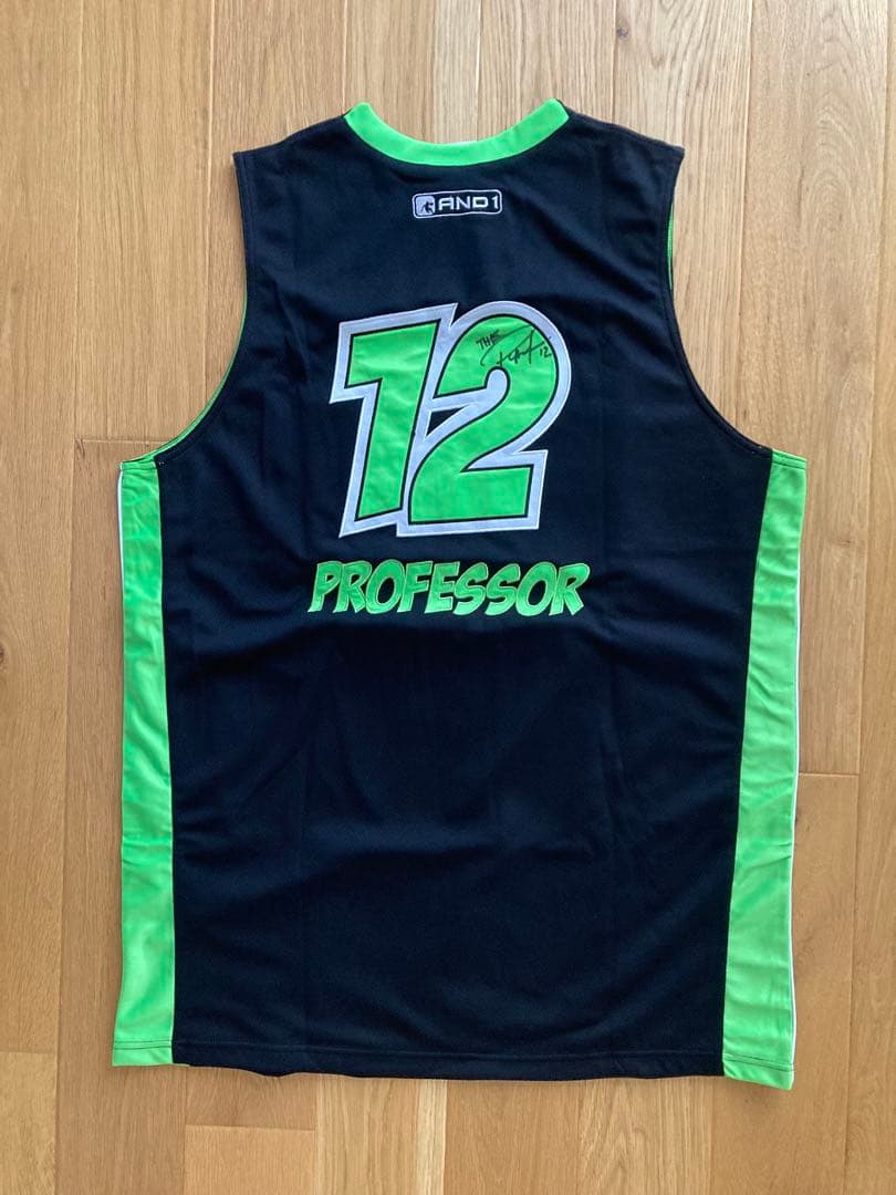 【プロフェッサー直筆サイン入】AND1 MixTapeTour 公式ユニフォーム