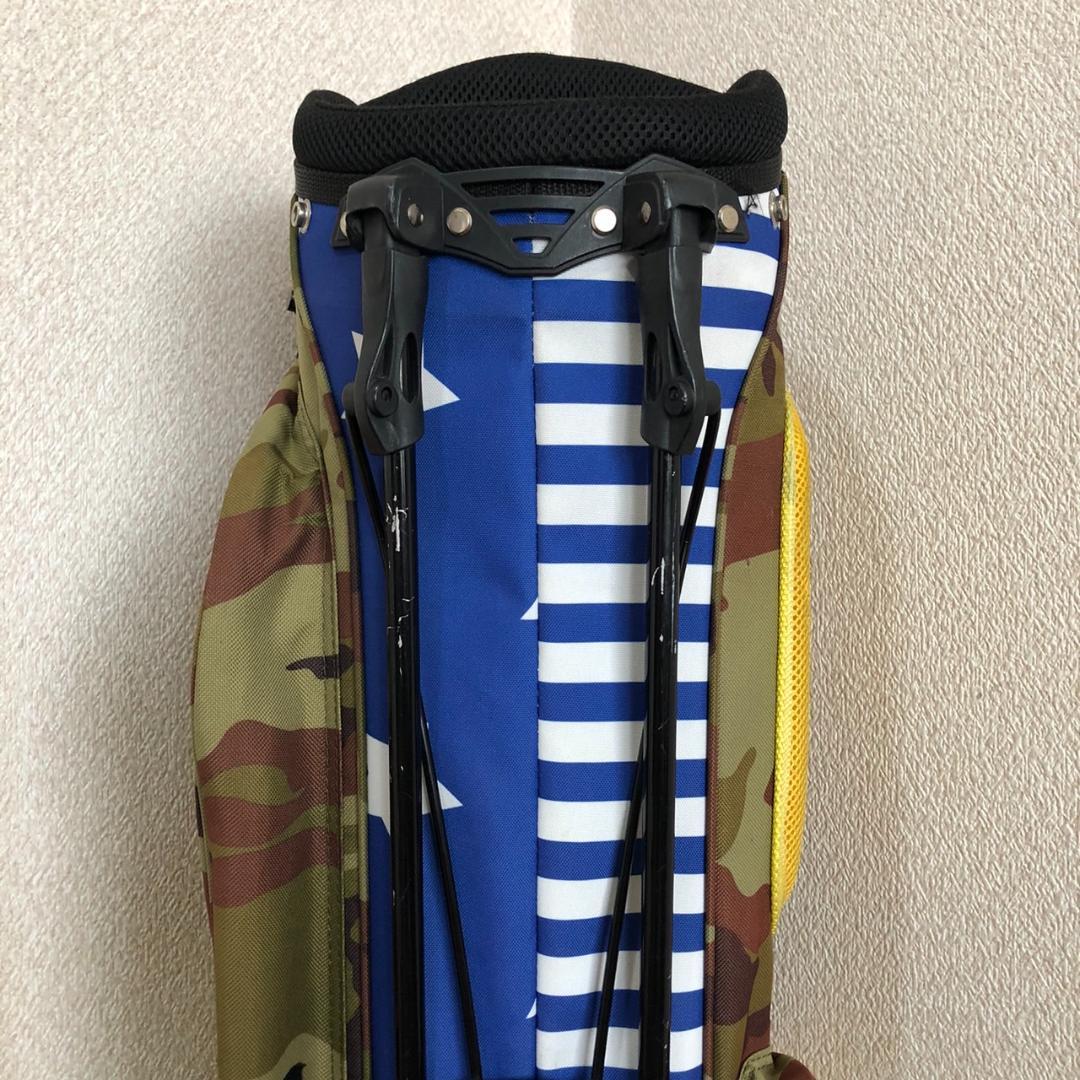 DANCE WITH DRAGON ダンスウィズドラゴン 迷彩柄 キャディバッグ