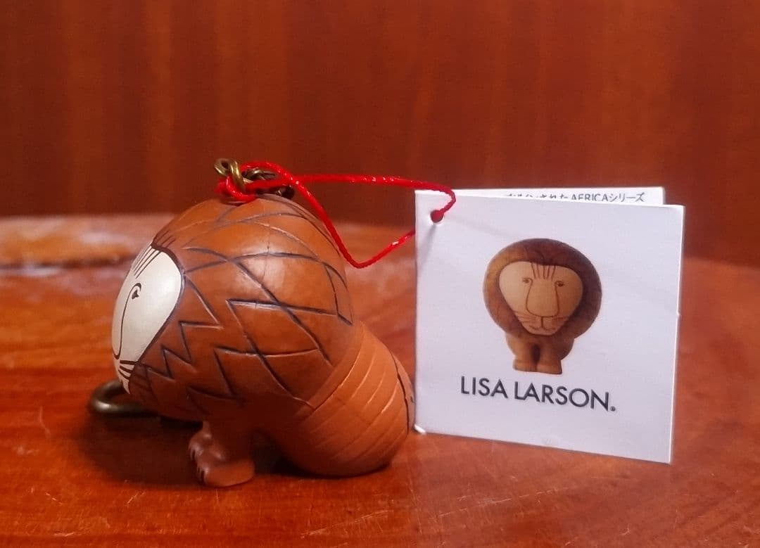 LISA LARSON PIGEON 鳩 ＆ ライオンキーホルダー