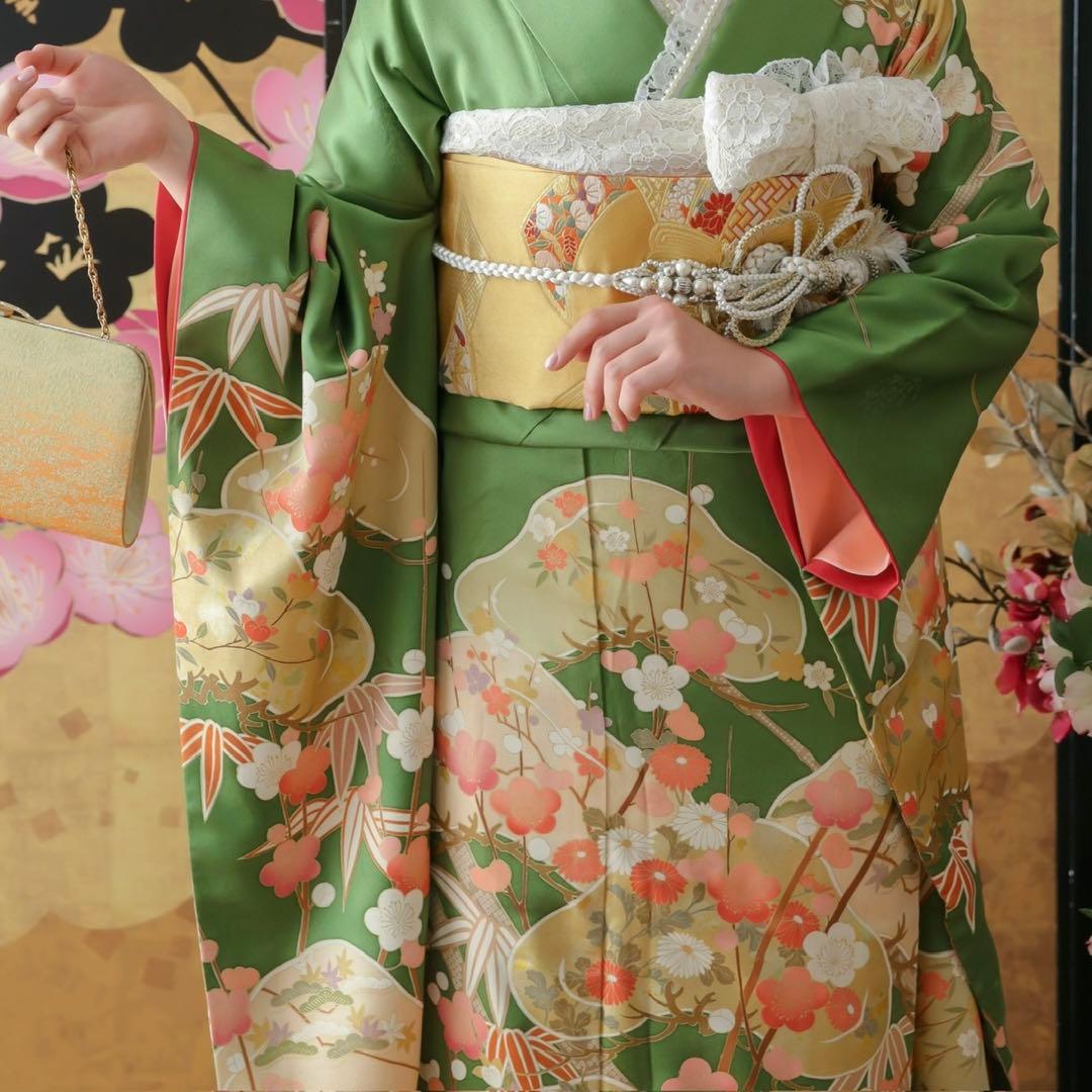 鈴乃屋購入　振袖フルセット