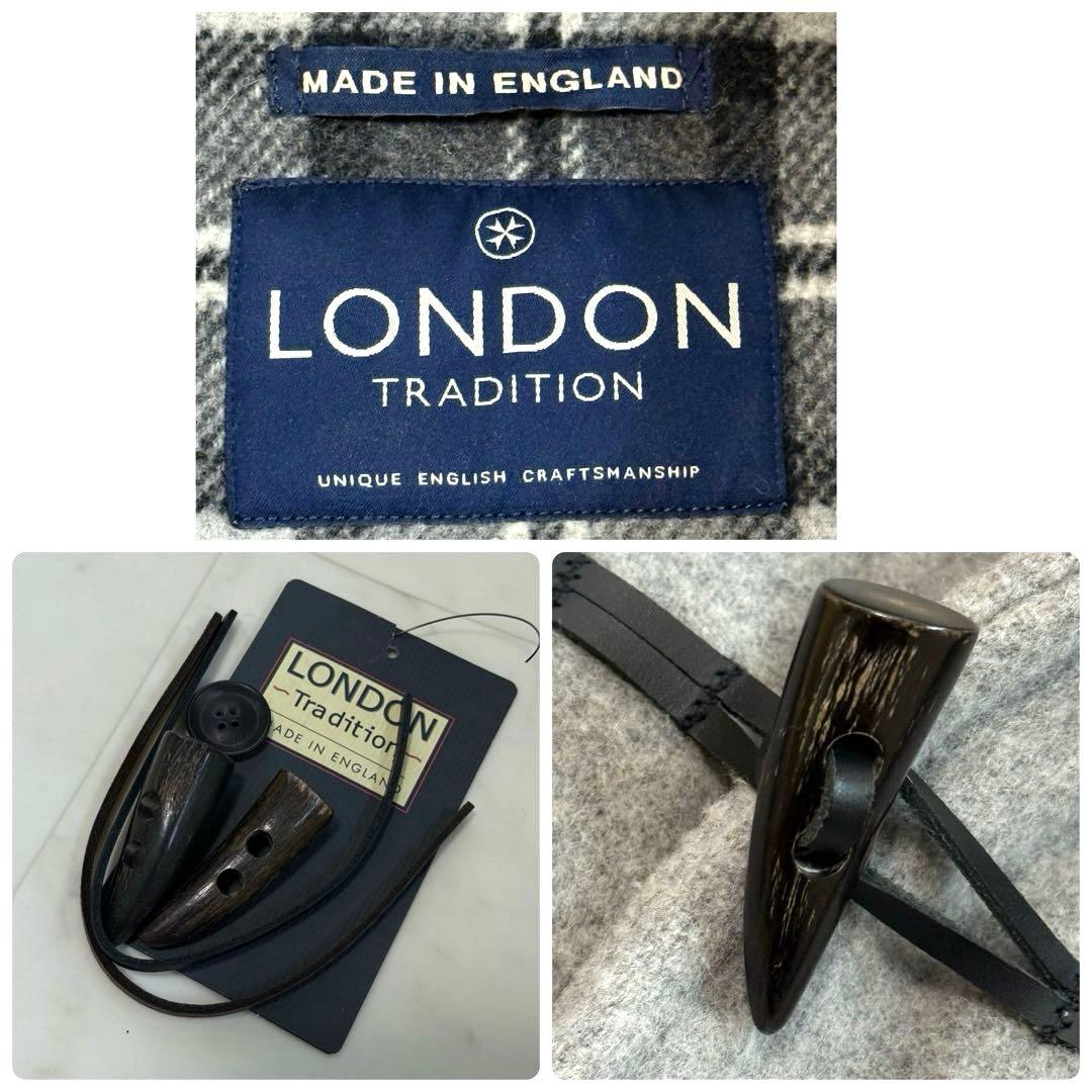 【110丈】ドアーズ別注★ロンドントラディション ダッフルコート ライトグレー