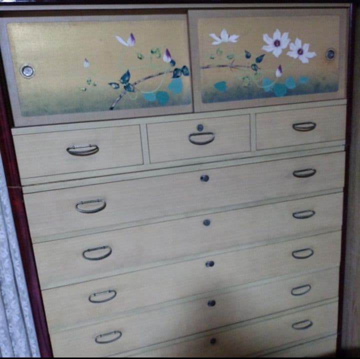 桐箪笥　婚礼家具　桐タンス　総桐箪笥　 年代物　和ダンス　レトロ　昭和　高級