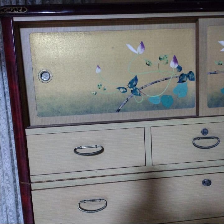 桐箪笥　婚礼家具　桐タンス　総桐箪笥　 年代物　和ダンス　レトロ　昭和　高級