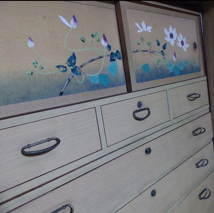 桐箪笥　婚礼家具　桐タンス　総桐箪笥　 年代物　和ダンス　レトロ　昭和　高級