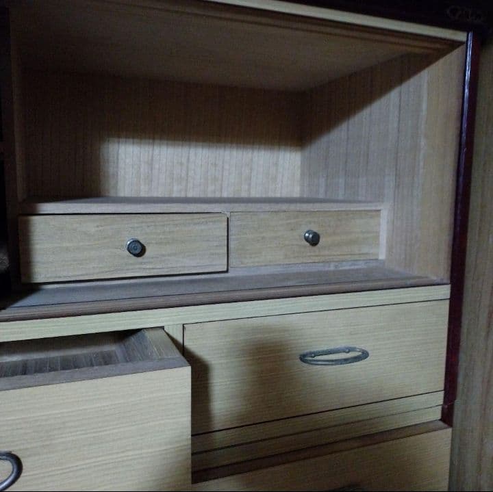 桐箪笥　婚礼家具　桐タンス　総桐箪笥　 年代物　和ダンス　レトロ　昭和　高級