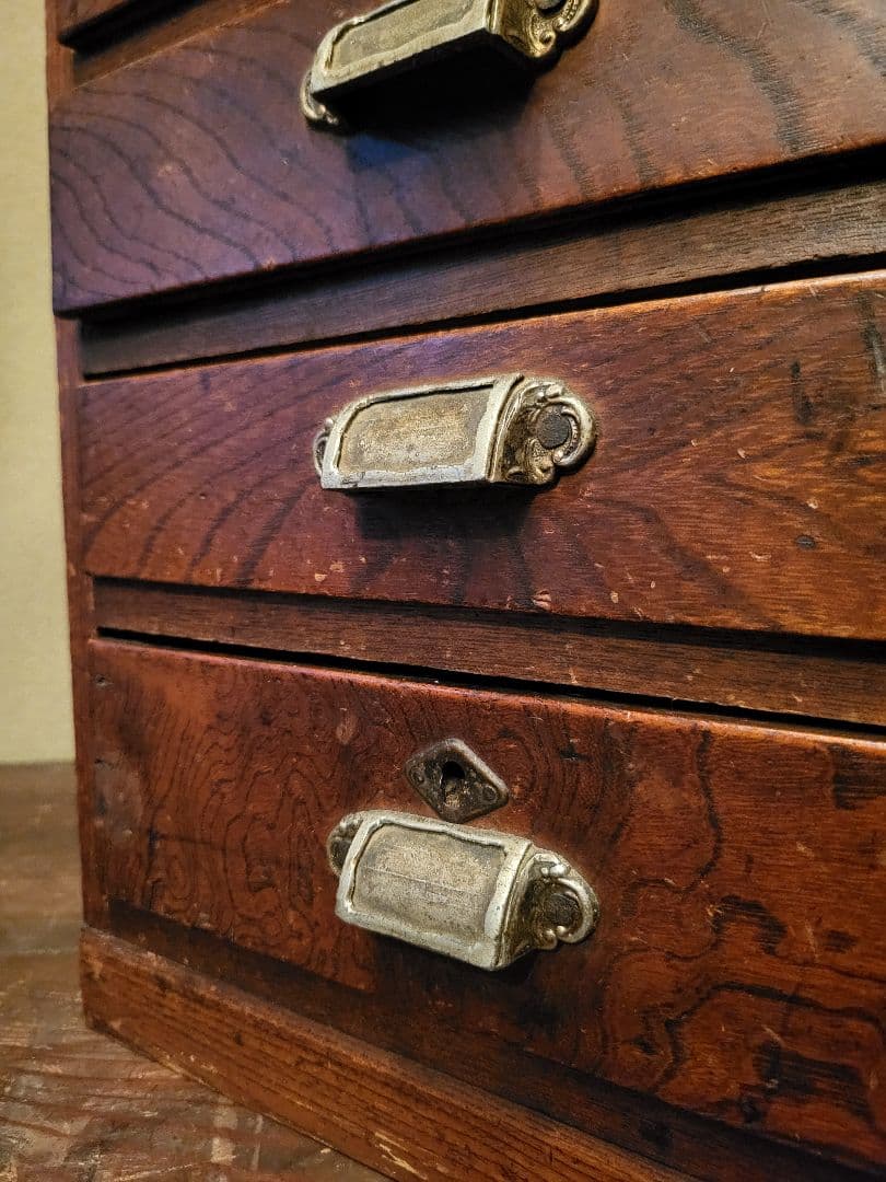 小引き出し　引き出し　5杯　ヴィンテージ　アンティーク