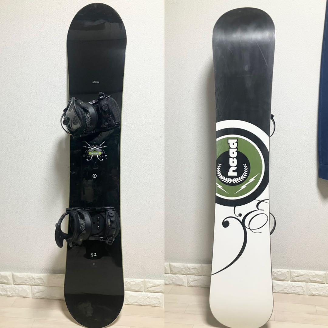 【バック付】HEADスノーボードセット152cm /HEADバインディングM