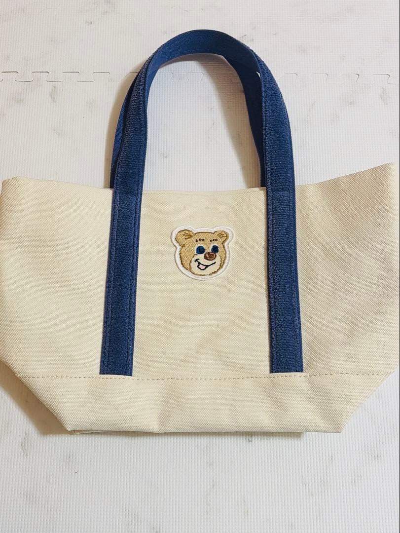 【新品】ラブラリー FEILER オールドテディ ワッペン トートバッグ