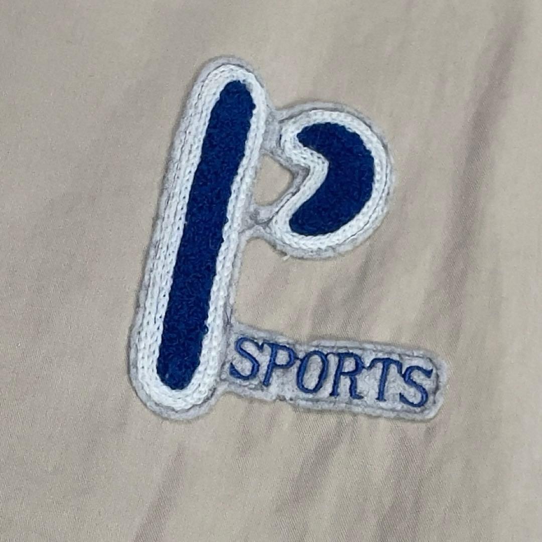 パパス コットン MA-1 中綿ジャケット L カーキ ブルゾン ジャンパー