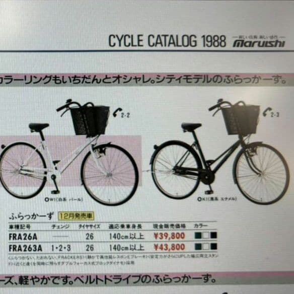 【希少】初代ふらっか〜ず　昭和レトロ　丸石　要タイヤ交換　1988年　送料込み