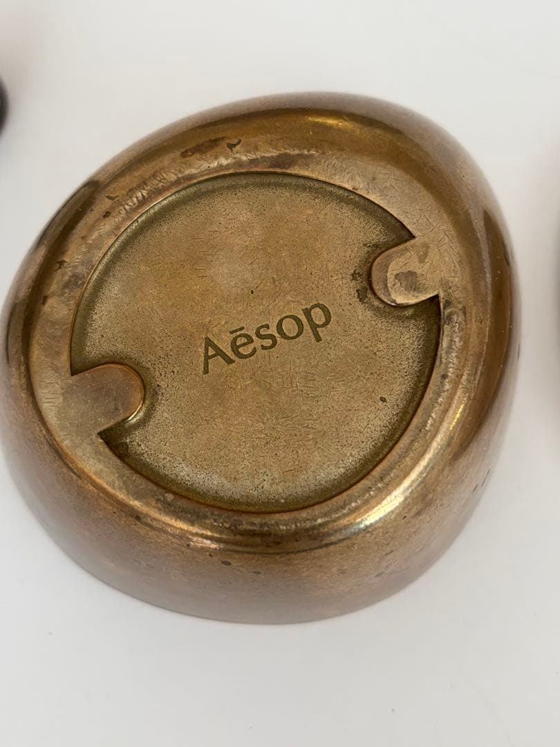 Aesop イソップ ブラス オイルバーナー 　オイル2種